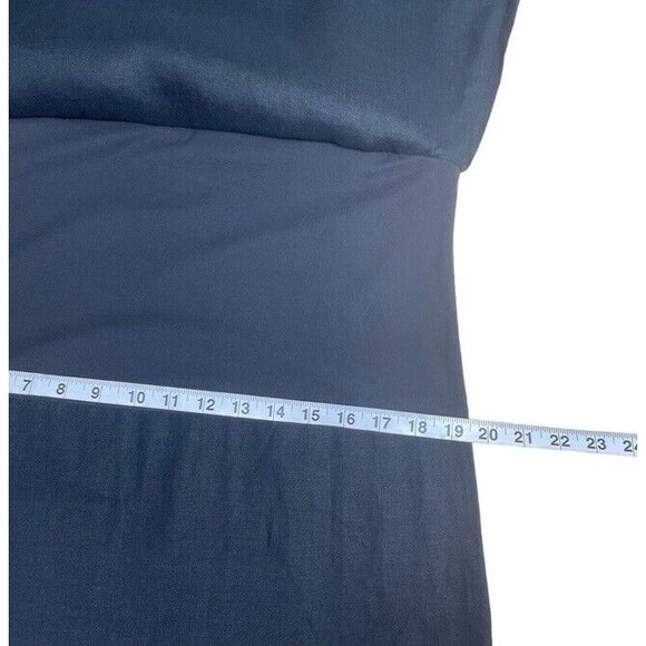 J. Jill Women's Pure Linen Black Layered Sleeveless Shift Dress Lagenlook XS EUC - Picture 7 of 9